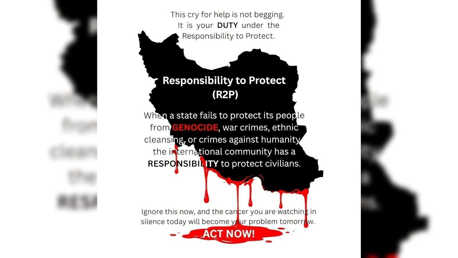 Petition · Stop the Regime-Sanctioned Massacre: Invoke the ...