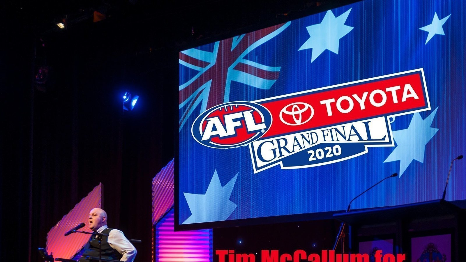 Petition · Let Tim McCallum sing the National Anthem at the AFL Grand Final and live his dream Petition · Let Tim McCallum sing the National Anthem at the AFL Grand Final and live his dream